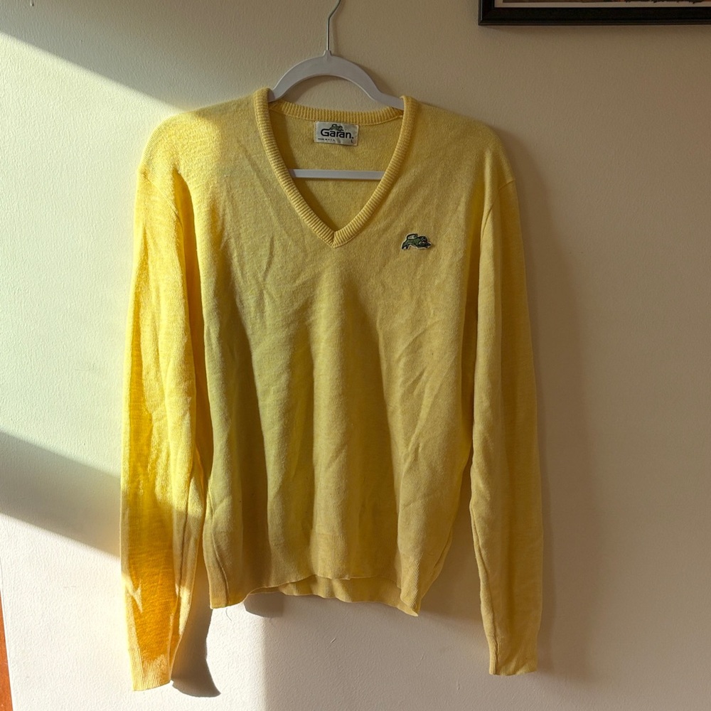 Garbage Pullover V-Neck Sweater